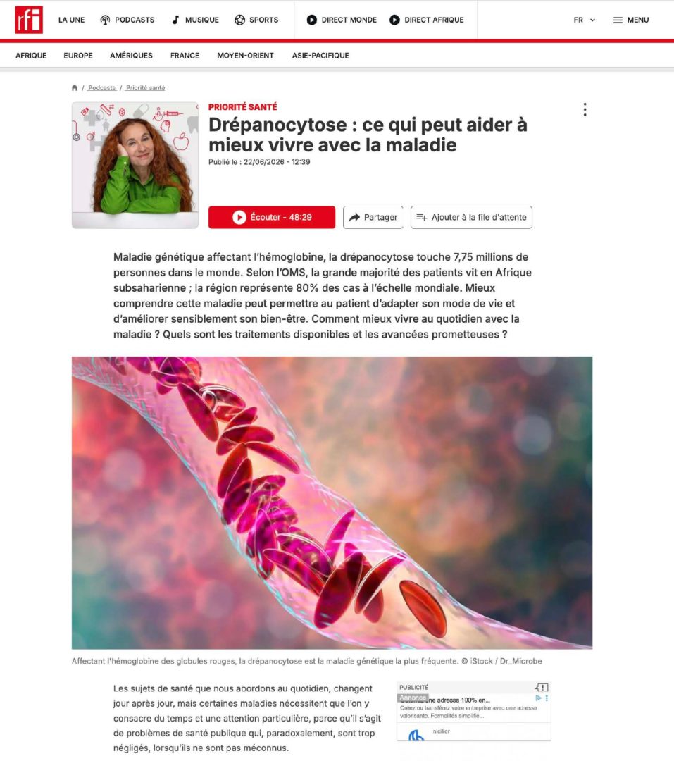 Narcisse Elenga – Se construire un quotidien de qualité malgré la drépanocytose