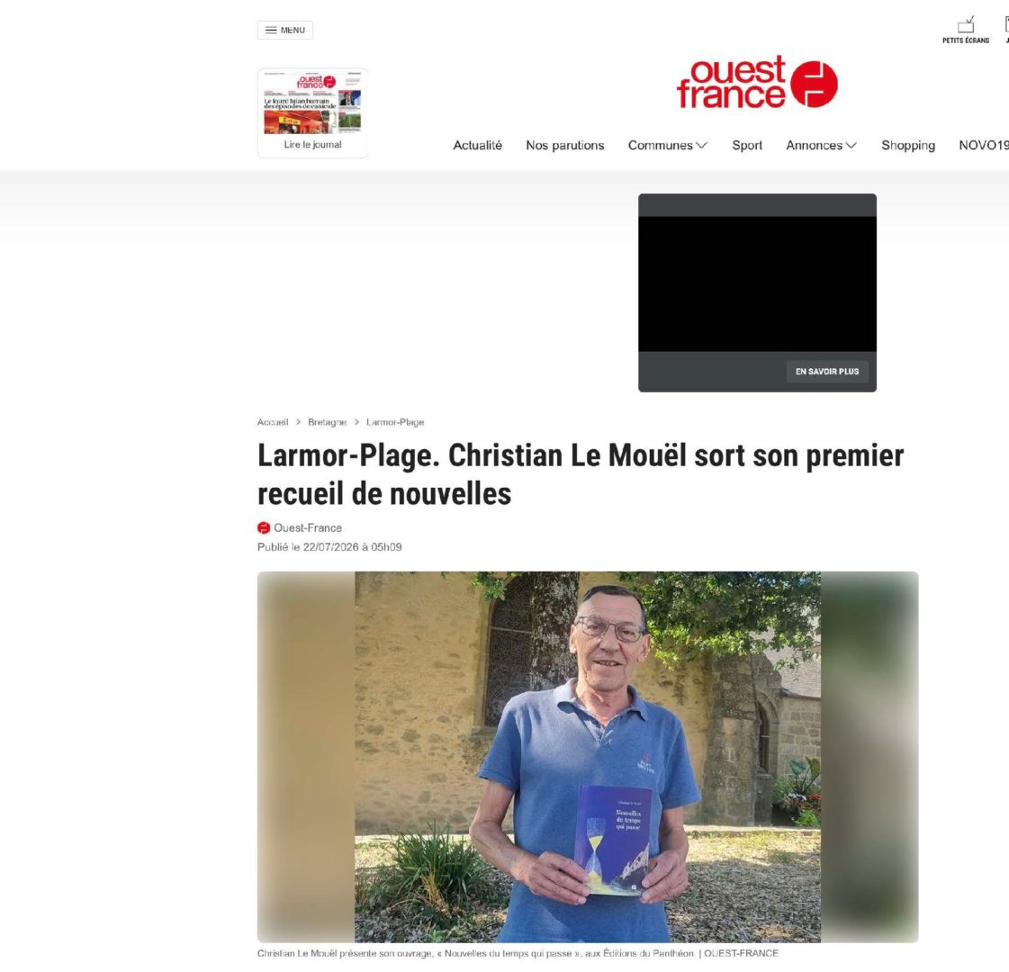 Christian Le Mouël – La nouvelle ou l’art d’aller à l’essentiel