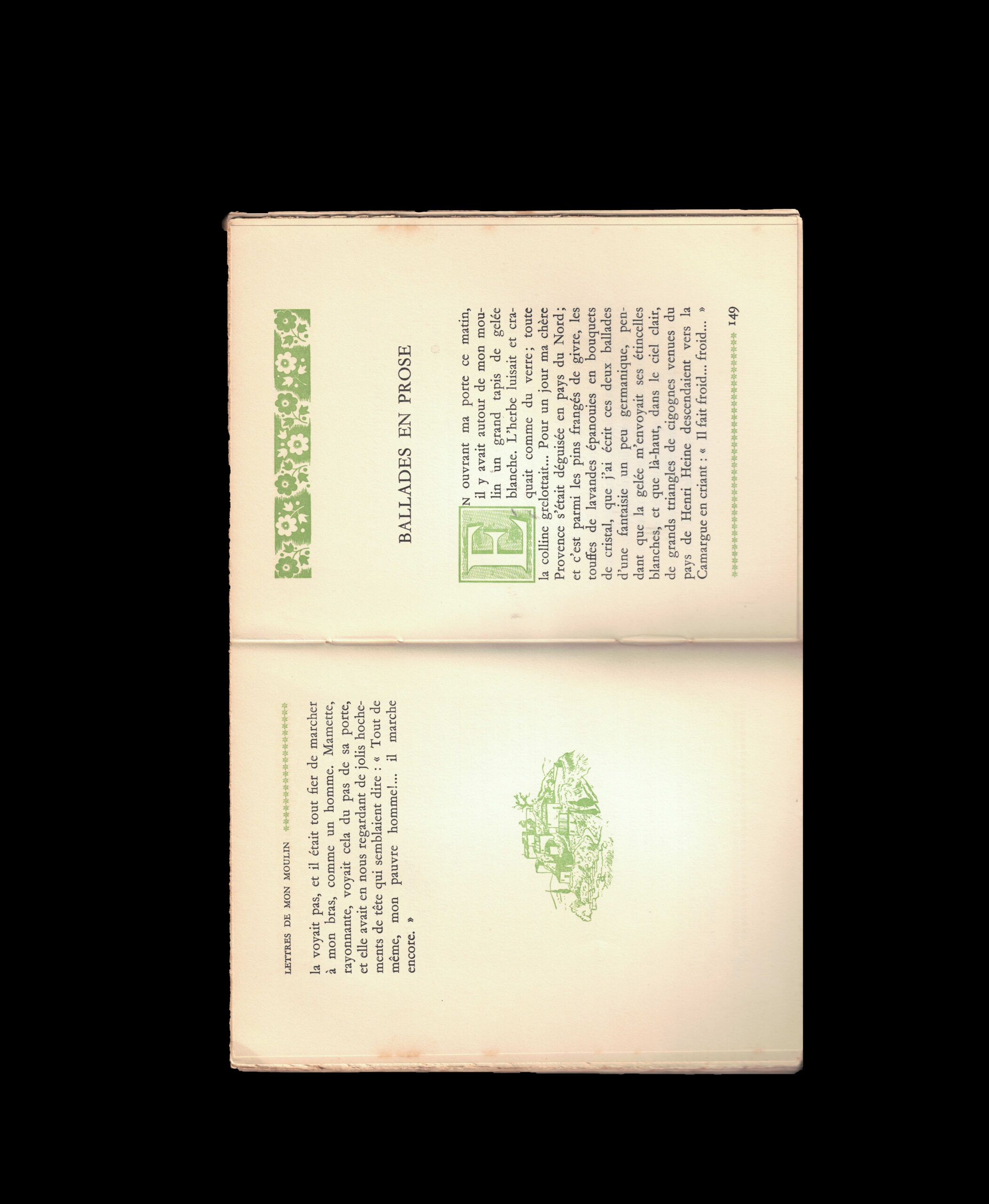 Ballades en prose, 1953 : double page